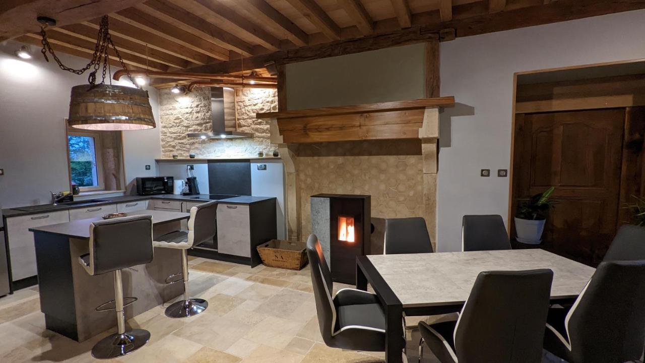 La Ferme Du Chateau Beire-le-Châtel Eksteriør billede