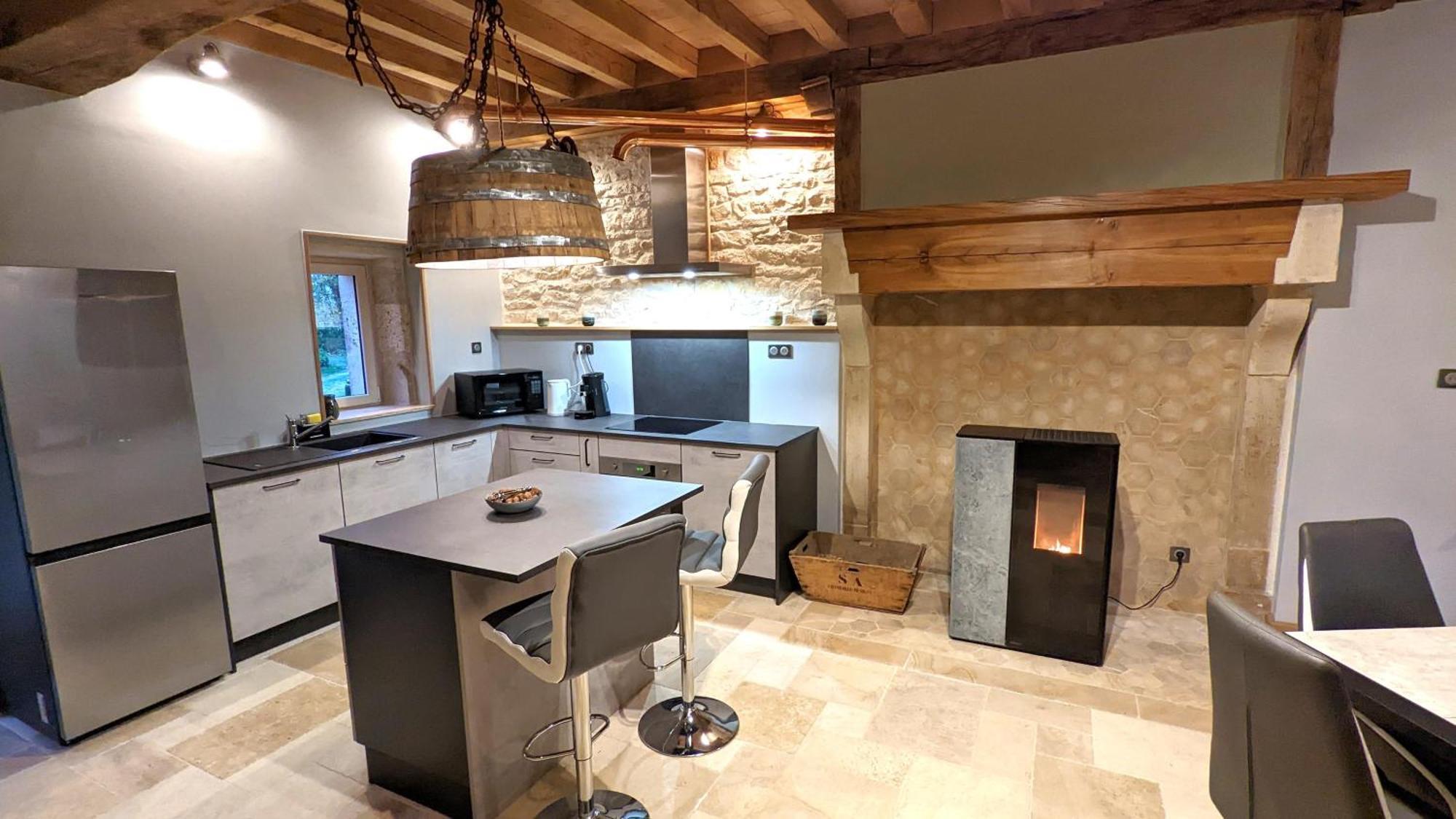 La Ferme Du Chateau Beire-le-Châtel Eksteriør billede